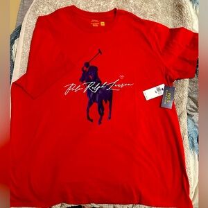 Red Polo Ralph Lauren T-Shirt Men’s (XXL)